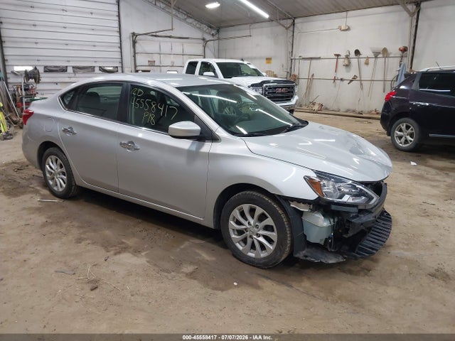 2018 Nissan Sentra Sv მანქანა იყიდება აუქციონზე, vin: 3N1AB7APXJY292222, აუქციონის ნომერი: 45558417