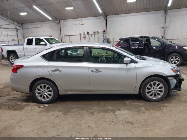 2018 Nissan Sentra Sv მანქანა იყიდება აუქციონზე, vin: 3N1AB7APXJY292222, აუქციონის ნომერი: 45558417