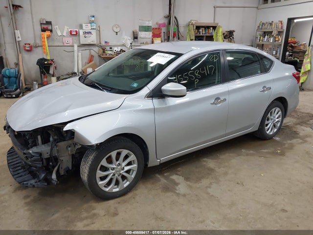 2018 Nissan Sentra Sv მანქანა იყიდება აუქციონზე, vin: 3N1AB7APXJY292222, აუქციონის ნომერი: 45558417