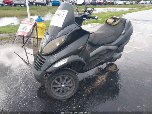 Aukcja sprzedaży 2009 Piaggio Mp3 250, vin: ZAPM479MX95003622, numer aukcji: 45558422