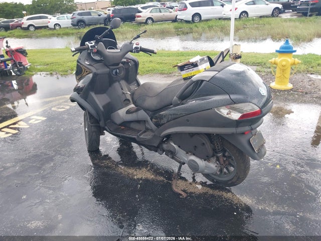 Aukcja sprzedaży 2009 Piaggio Mp3 250, vin: ZAPM479MX95003622, numer aukcji: 45558422