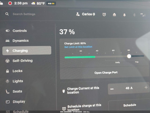 Продаж на аукціоні авто 2022 Tesla Model Y Long Range Dual Motor All-wheel Drive, vin: 7SAYGDEEXNF565443, номер лоту: 45558486