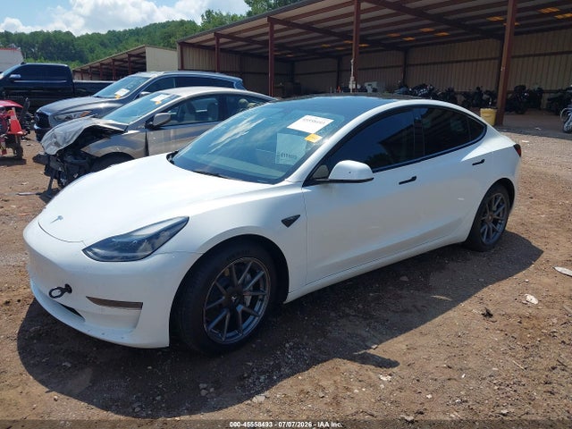 Tesla Model 3 Rear-wheel Drive 2022 5YJ3E1EA3NF207836 Image 2
