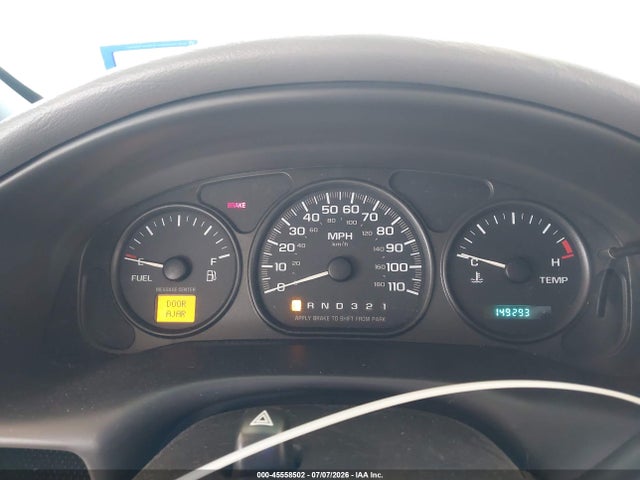 45558502 :رقم المزاد ، 1GNDU03E1YD111617 vin ، 2000 Chevrolet Venture Plus مزاد بيع