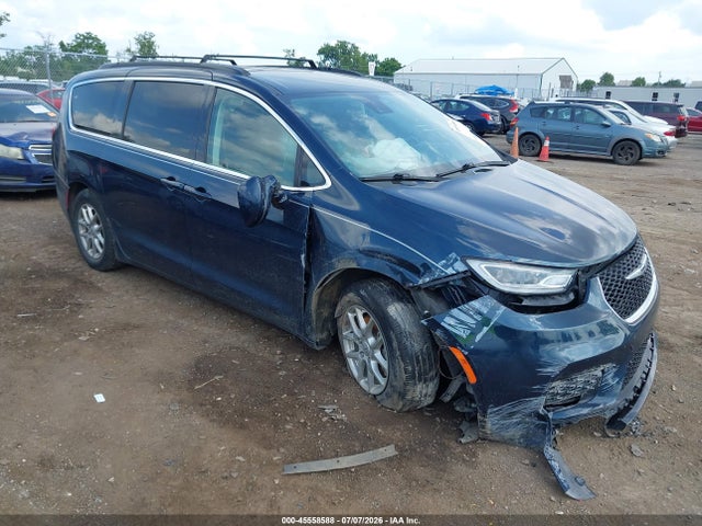 2022 Chrysler Pacifica Touring L მანქანა იყიდება აუქციონზე, vin: 2C4RC1BG5NR233755, აუქციონის ნომერი: 45558588