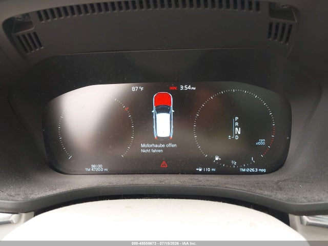 45558673 :رقم المزاد ، YV4102RK0M1749396 vin ، 2021 Volvo Xc60 T5 Momentum مزاد بيع