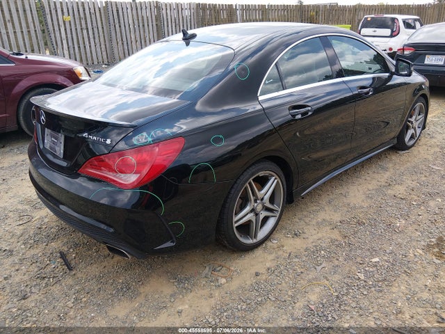 2014 Mercedes-benz Cla 250 4matic მანქანა იყიდება აუქციონზე, vin: WDDSJ4GB2EN117390, აუქციონის ნომერი: 45558695