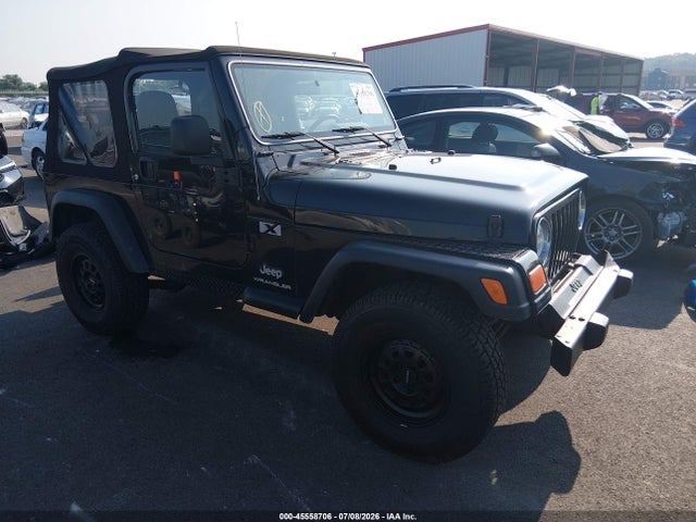 2006 Jeep Wrangler X მანქანა იყიდება აუქციონზე, vin: 1J4FA39S16P706711, აუქციონის ნომერი: 45558706