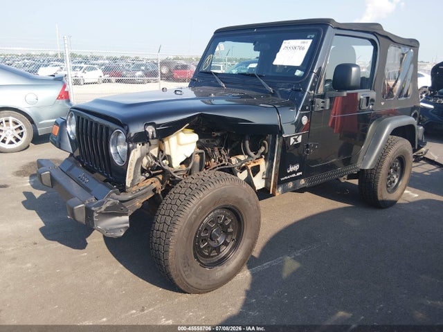 2006 Jeep Wrangler X მანქანა იყიდება აუქციონზე, vin: 1J4FA39S16P706711, აუქციონის ნომერი: 45558706