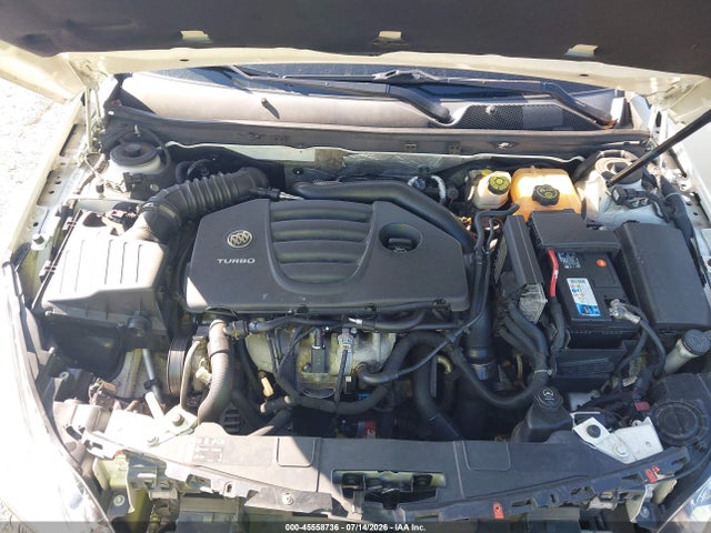 45558736 :رقم المزاد ، 2G4GV5GV3C9211486 vin ، 2012 Buick Regal Gs مزاد بيع