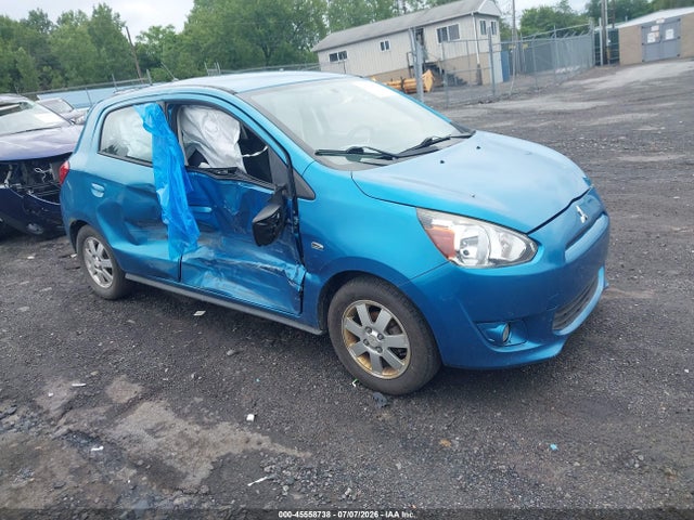 2015 Mitsubishi Mirage Es/rf მანქანა იყიდება აუქციონზე, vin: ML32A4HJ1FH043236, აუქციონის ნომერი: 45558738