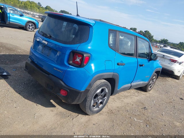 Auction sale of the 2015 Jeep Renegade Sport, vin: ZACCJAAT9FPB78985, lot number: 45558774