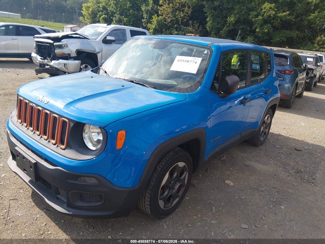 45558774 :رقم المزاد ، ZACCJAAT9FPB78985 vin ، 2015 Jeep Renegade Sport مزاد بيع