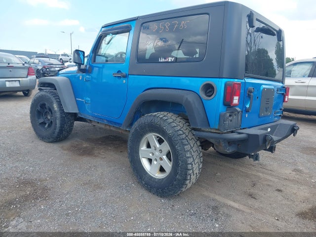 45558785 :رقم المزاد ، 1J4AA2D1XAL177858 vin ، 2010 Jeep Wrangler Sport مزاد بيع