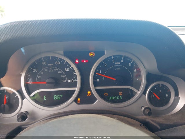 45558785 :رقم المزاد ، 1J4AA2D1XAL177858 vin ، 2010 Jeep Wrangler Sport مزاد بيع