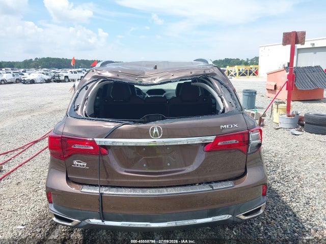 2019 Acura Mdx Tech Pkg მანქანა იყიდება აუქციონზე, vin: 5J8YD3H59KL011140, აუქციონის ნომერი: 45558798