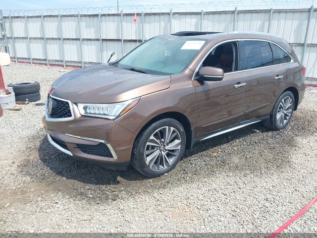 2019 Acura Mdx Tech Pkg მანქანა იყიდება აუქციონზე, vin: 5J8YD3H59KL011140, აუქციონის ნომერი: 45558798