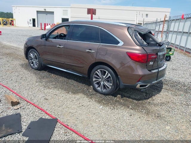 2019 Acura Mdx Tech Pkg მანქანა იყიდება აუქციონზე, vin: 5J8YD3H59KL011140, აუქციონის ნომერი: 45558798
