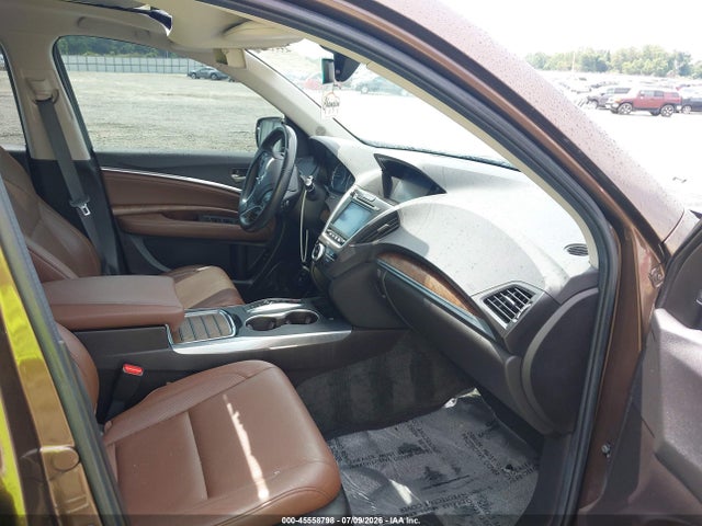 2019 Acura Mdx Tech Pkg მანქანა იყიდება აუქციონზე, vin: 5J8YD3H59KL011140, აუქციონის ნომერი: 45558798