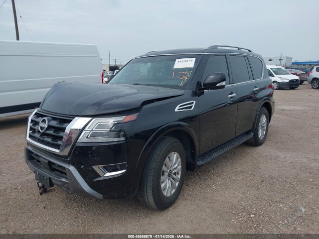 45558879 :رقم المزاد ، JN8AY2AC2P9180786 vin ، 2023 Nissan Armada Sv 2wd مزاد بيع
