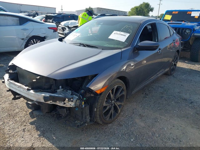 45559006 :رقم المزاد ، 19XFC2F81ME004047 vin ، 2021 Honda Civic Sport مزاد بيع
