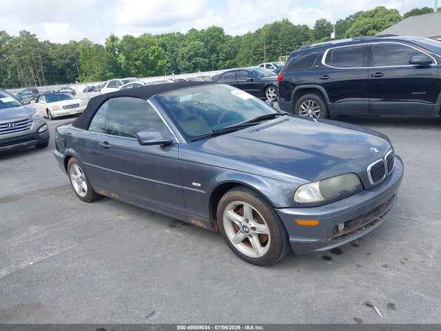 2003 Bmw 3 Series 325ci მანქანა იყიდება აუქციონზე, vin: WBABS33493PG89633, აუქციონის ნომერი: 45559034