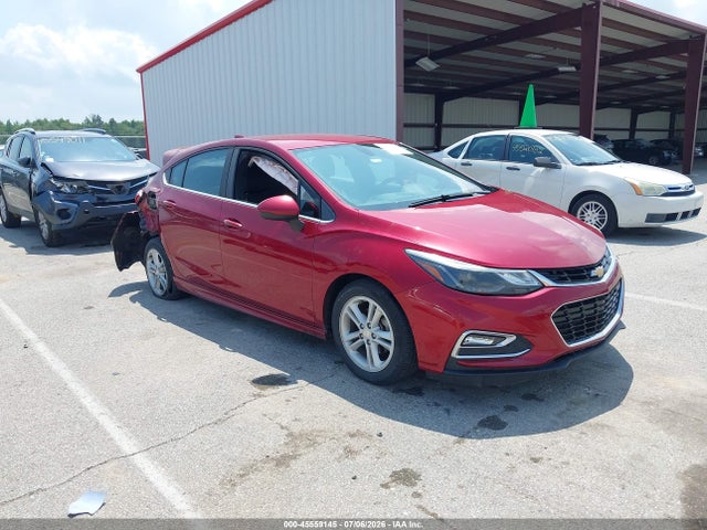 2017 Chevrolet Cruze Lt Auto მანქანა იყიდება აუქციონზე, vin: 3G1BE6SM6HS576167, აუქციონის ნომერი: 45559145