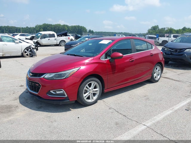 2017 Chevrolet Cruze Lt Auto მანქანა იყიდება აუქციონზე, vin: 3G1BE6SM6HS576167, აუქციონის ნომერი: 45559145