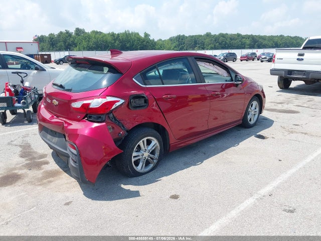 2017 Chevrolet Cruze Lt Auto მანქანა იყიდება აუქციონზე, vin: 3G1BE6SM6HS576167, აუქციონის ნომერი: 45559145