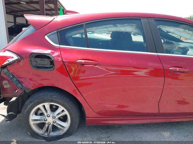 2017 Chevrolet Cruze Lt Auto მანქანა იყიდება აუქციონზე, vin: 3G1BE6SM6HS576167, აუქციონის ნომერი: 45559145