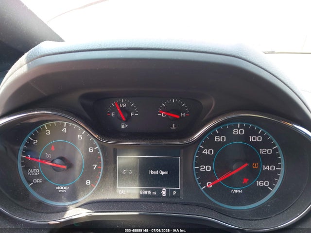 2017 Chevrolet Cruze Lt Auto მანქანა იყიდება აუქციონზე, vin: 3G1BE6SM6HS576167, აუქციონის ნომერი: 45559145