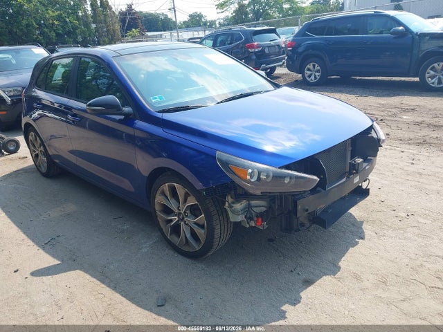 2019 Hyundai Elantra Gt N Line მანქანა იყიდება აუქციონზე, vin: KMHH55LC7KU104550, აუქციონის ნომერი: 45559183