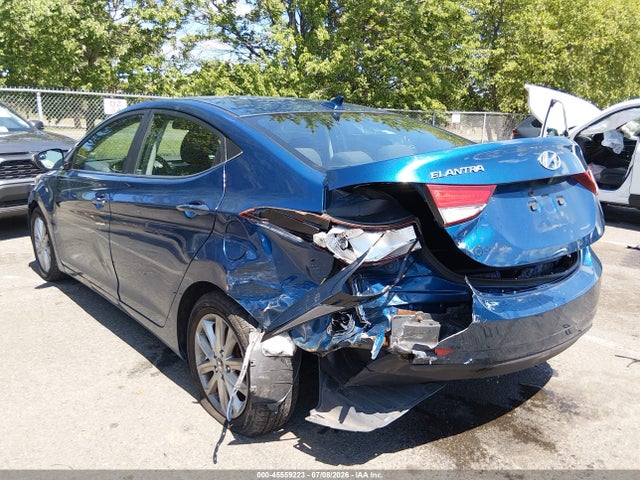 45559223 :رقم المزاد ، KMHDH4AE3FU250549 vin ، 2015 Hyundai Elantra Se مزاد بيع