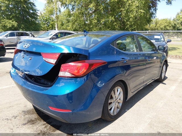 45559223 :رقم المزاد ، KMHDH4AE3FU250549 vin ، 2015 Hyundai Elantra Se مزاد بيع