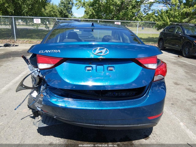 45559223 :رقم المزاد ، KMHDH4AE3FU250549 vin ، 2015 Hyundai Elantra Se مزاد بيع