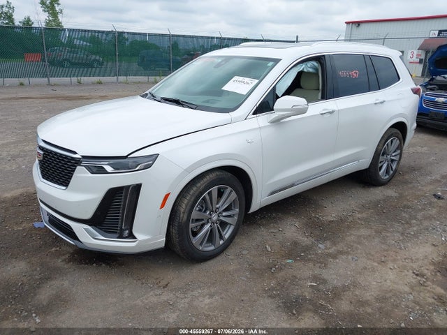 2025 Cadillac Xt6 Fwd Premium Luxury მანქანა იყიდება აუქციონზე, vin: 1GYKPCRS6SZ129184, აუქციონის ნომერი: 45559267