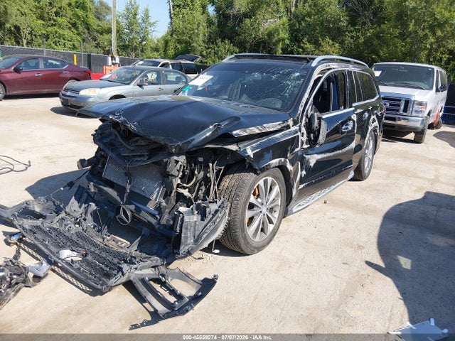 45559274 :رقم المزاد ، 4JGDF6EE4FA475950 vin ، 2015 Mercedes-benz Gl 450 4matic مزاد بيع
