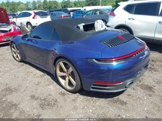 Auction sale of the 2020 Porsche 911 Carrera 4s Cabriolet, vin: WP0CB2A92LS262627, lot number: 45559359