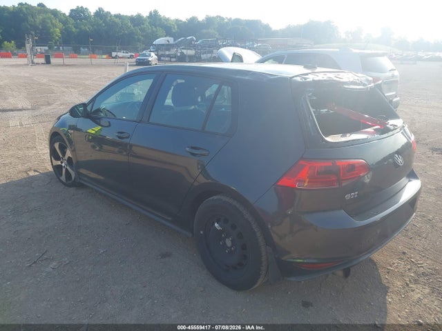45559417 :رقم المزاد ، 3VW4T7AU9FM047324 vin ، 2015 Volkswagen Golf Gti 2.0t Se 4-door مزاد بيع