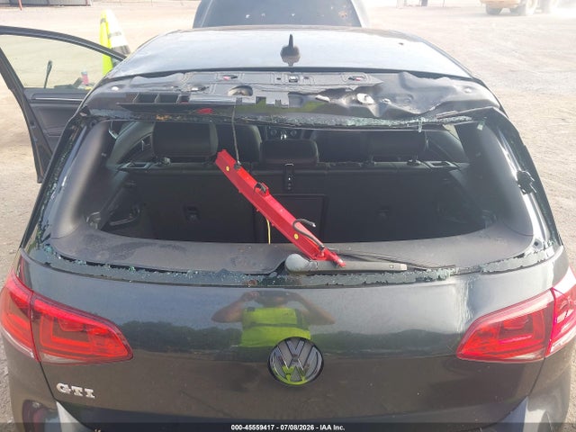 45559417 :رقم المزاد ، 3VW4T7AU9FM047324 vin ، 2015 Volkswagen Golf Gti 2.0t Se 4-door مزاد بيع