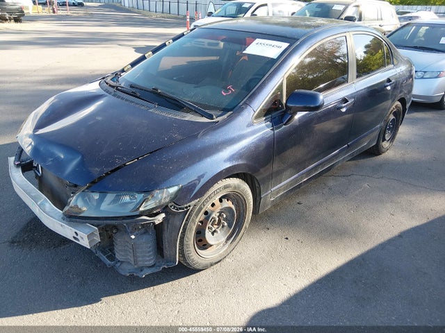 45559450 :رقم المزاد ، 19XFA1F52AE060287 vin ، 2010 Honda Civic Lx مزاد بيع