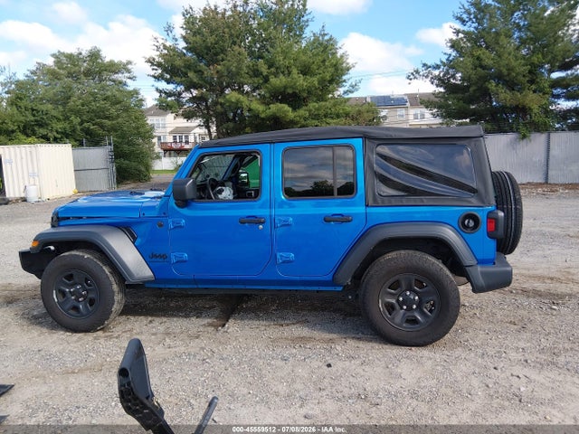 Aukcja sprzedaży 2025 Jeep Wrangler 4-door Sport 4x4, vin: 1C4PJXDN0SW501755, numer aukcji: 45559512