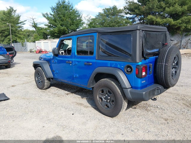 Aukcja sprzedaży 2025 Jeep Wrangler 4-door Sport 4x4, vin: 1C4PJXDN0SW501755, numer aukcji: 45559512