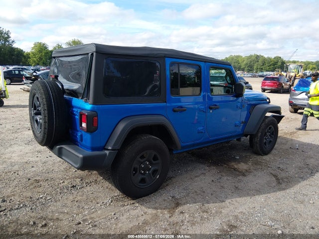 Aukcja sprzedaży 2025 Jeep Wrangler 4-door Sport 4x4, vin: 1C4PJXDN0SW501755, numer aukcji: 45559512