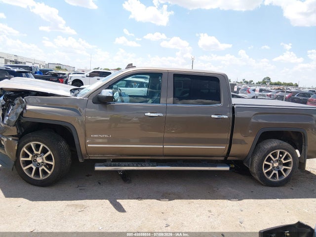 2015 Gmc Sierra 1500 Denali მანქანა იყიდება აუქციონზე, vin: 3GTP1WEJ3FG355605, აუქციონის ნომერი: 45559558