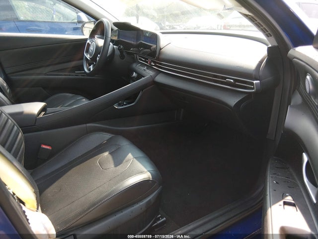 2022 Hyundai Elantra Limited მანქანა იყიდება აუქციონზე, vin: 5NPLP4AG1NH072959, აუქციონის ნომერი: 45559789