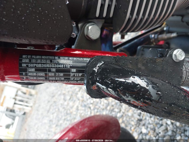 Victory Motorcycles Vegas 2016 5VPGB36N8G3048112 Image 10