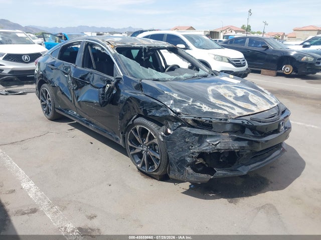 45559860 :رقم المزاد ، 2HGFC2F82MH550457 vin ، 2021 Honda Civic Sport مزاد بيع