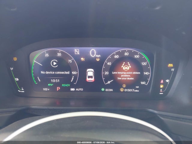 45559886 :رقم المزاد ، 1HGCY2F56SA065177 vin ، 2025 Honda Accord Hybrid Sport مزاد بيع