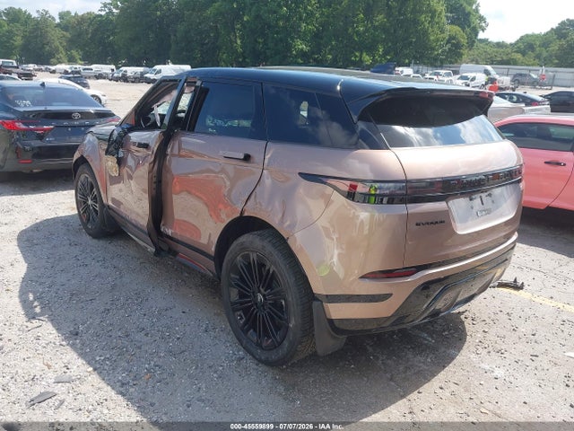 Aukcja sprzedaży 2024 Land Rover Range Rover Evoque Dynamic Se, vin: SALZL2FX5RH239369, numer aukcji: 45559899